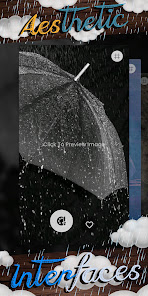 Captura de Pantalla 7 fondo de lluvia android