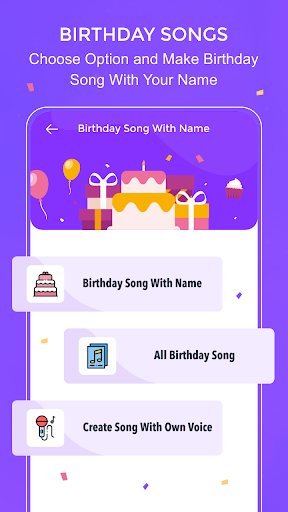 Birthday Song With Name Screen 3