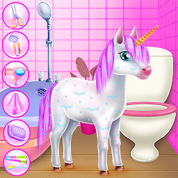 Obrázek ikony Cute Unicorn Caring & Dressup