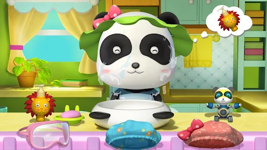 Maison de Poupée Panda - Éveil