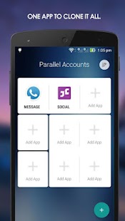 Parallel Accounts Screenshot