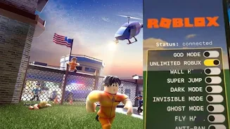 Roblox MOD APK  Roblox MENU (Unlimited Robux, HDR Graphics, God Mode, Fly  Hold More) waale 