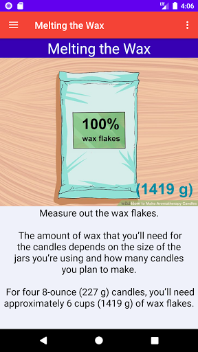 Making Candles in 3 Easy Steps Screen 2