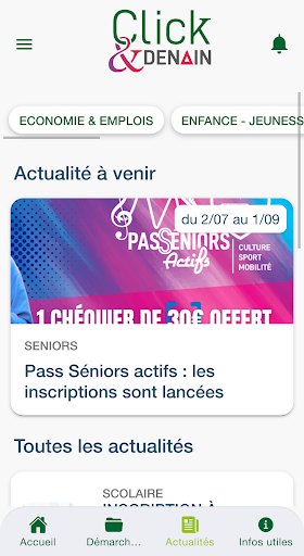 Click & Denain Screen 3