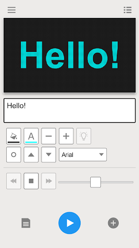 Screenshot of LED Scroller - LED Text Banner