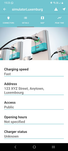 Android application EV4U screenshort