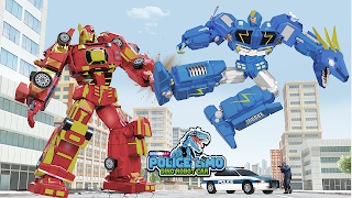 Limo Car Dino Robot Car Game - Screenshot 2