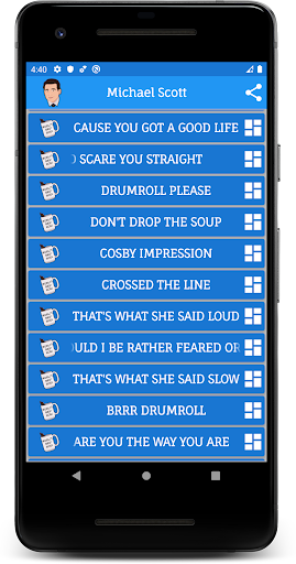 Michael Scott Soundboard Screen 2