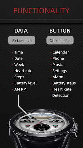 Silver Weather For Wear OS Screen 2
