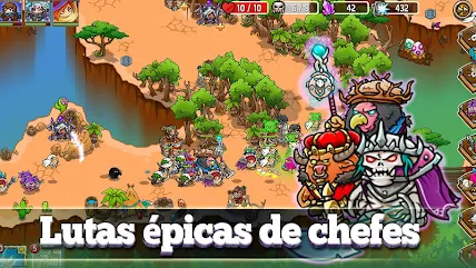 Crazy Defense Heroes APK MOD Compras Grátis v 3.6.6