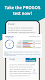 screenshot of PROGOS for testing English