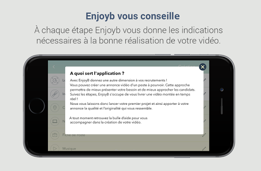 EnjoyB App Screen 2