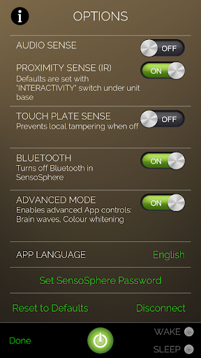 SensoSphere Screen 2