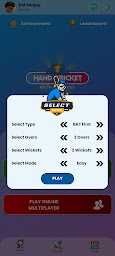 Hand Cricket - Multiplayer