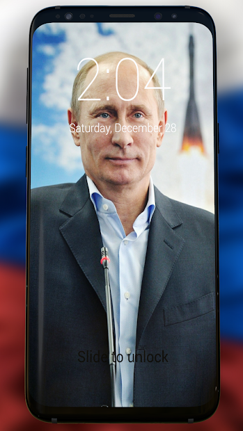 Captura 5 Lock Screen for Putin +Wallpapers android