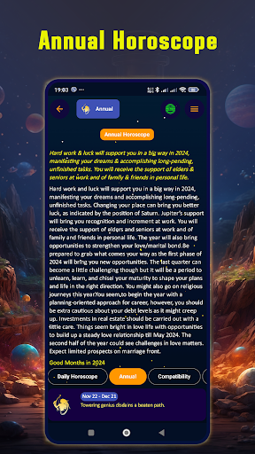 oneHorose: Daily horoscope app Screen 3