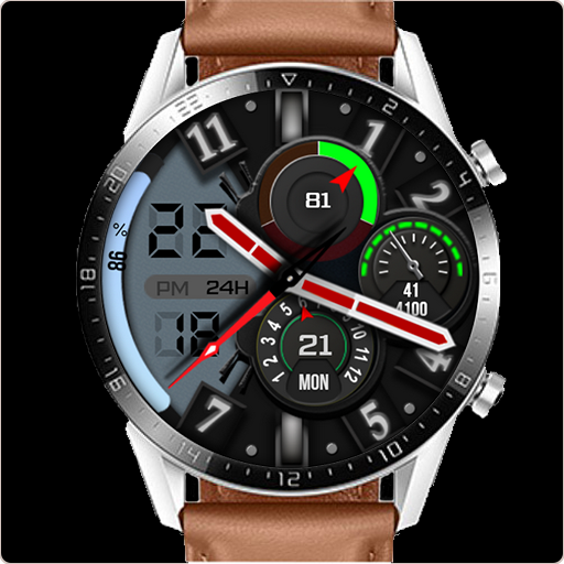 FS W191 DIGITAL WATCHFACE Screen 2