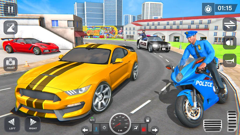 US Cop Duty Police Bike Chase MOD APK 03