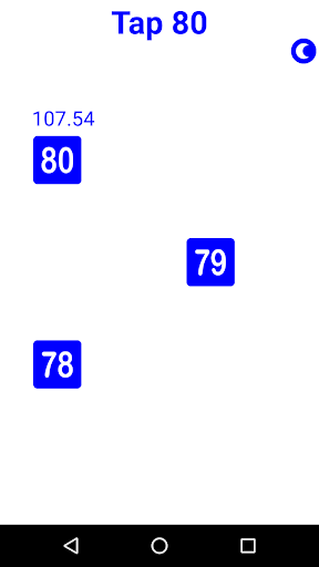 Android application Tap Number by HYU screenshort