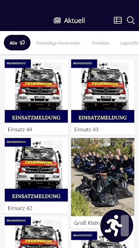 Android application Feuerwehr Rostock Groß Klein screenshort