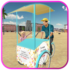 Beach Ice Cream Delivery Boy 2.3