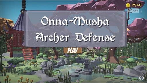 Android application Onna-Musha 3D Archer Castle De screenshort