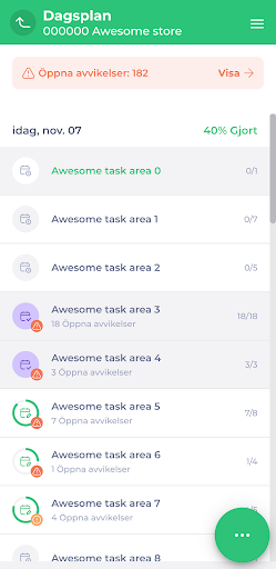 CoopEgenkontroll Screen 2