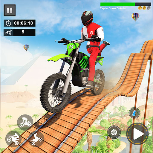 Moto Racing - Bike Stunt Games logo