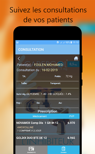 MEDWIN MOBILE Screen 2