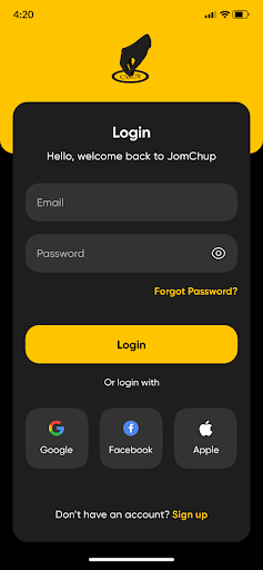 JomChup Screen 2