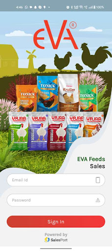 Android application EVA Feeds Sales screenshort