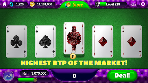Flush Frenzy : Video Poker Screen 2