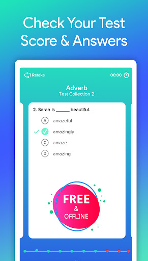 Screenshot of English Grammar: Learn & Test