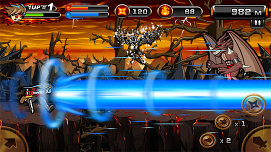 Ninja auf der Teufelwelt II Screenshot