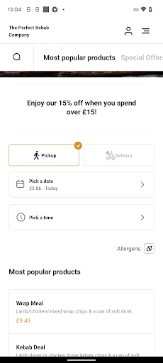 The Perfect Kebab Company Screen 3
