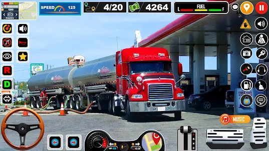 Heavy Oil Tanker Truck Games