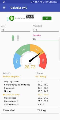 Vista previa de la aplicación