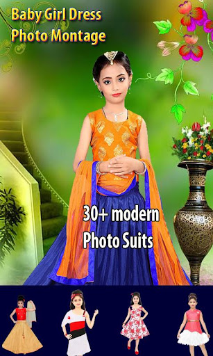 Baby Girl Dress Photo Suit Screen 2