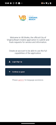 Android application VB Works screenshort