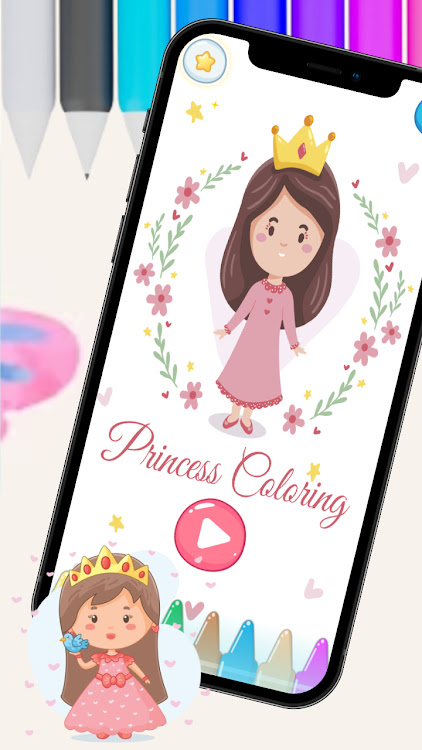 Princess Coloring For Kids - 3.0 - (Android)