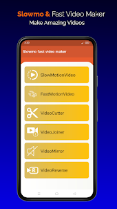 Slow fast Motion video Editor