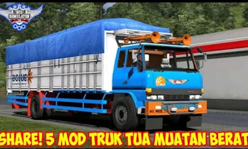 Mod Bussid Truck Tua Rosok