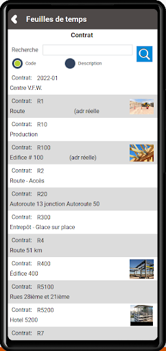 Android application Nomade Tel screenshort