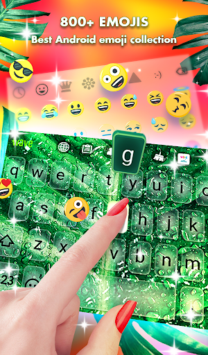 Tropical Rain Wallpaper Theme Screen 3