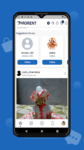Android application Dmorent screenshort