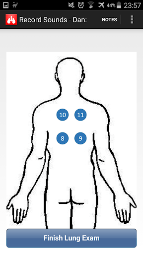 Lung Sound Recorder Screen 3