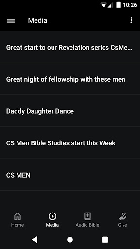 CSMEN Screen 2