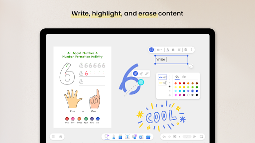 Android application EZWrite 6 screenshort