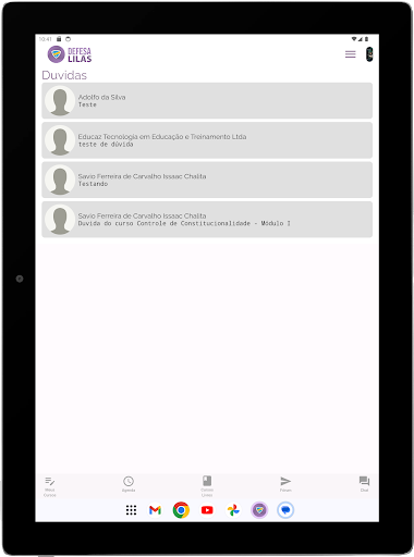 EAD Defesa Lilás-União Brasil