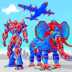 Flying Elephant Robot Games Apk